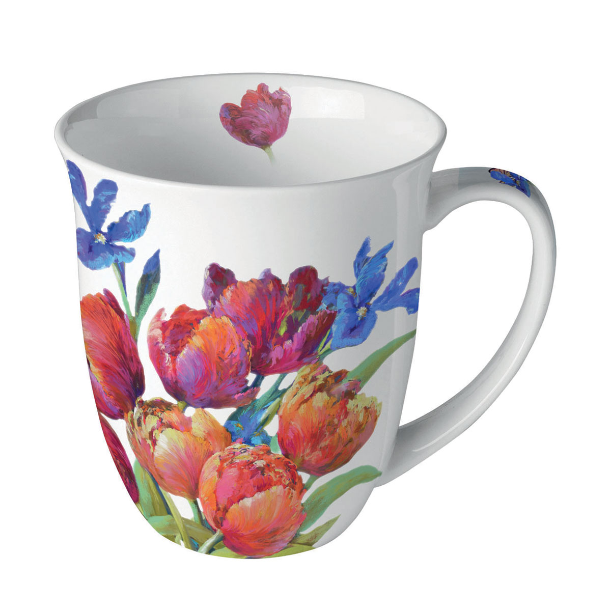 Mug en porcelaine fine  Tulipes de Joie