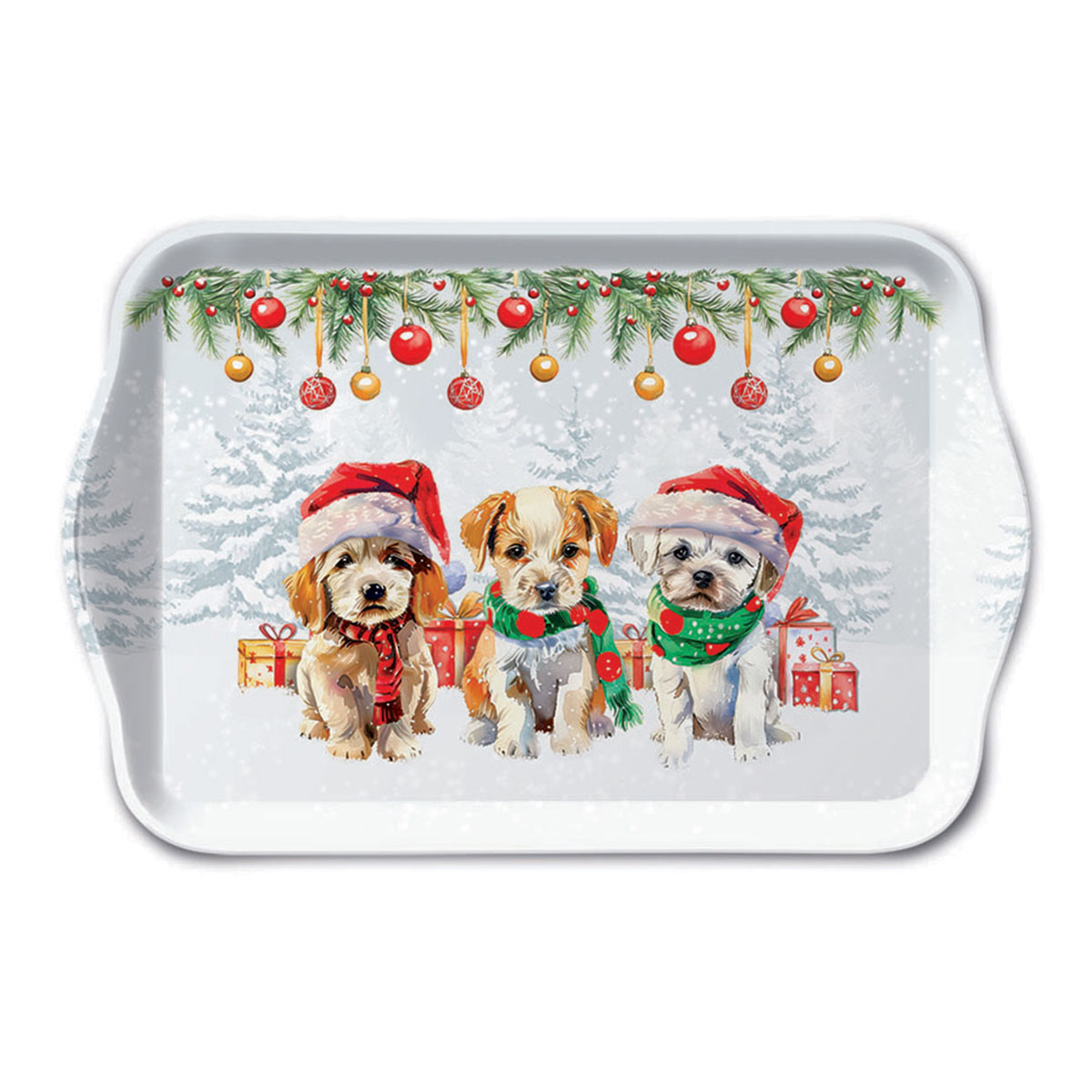 Plateau de No�l � Chiots de No�l � Ambiente