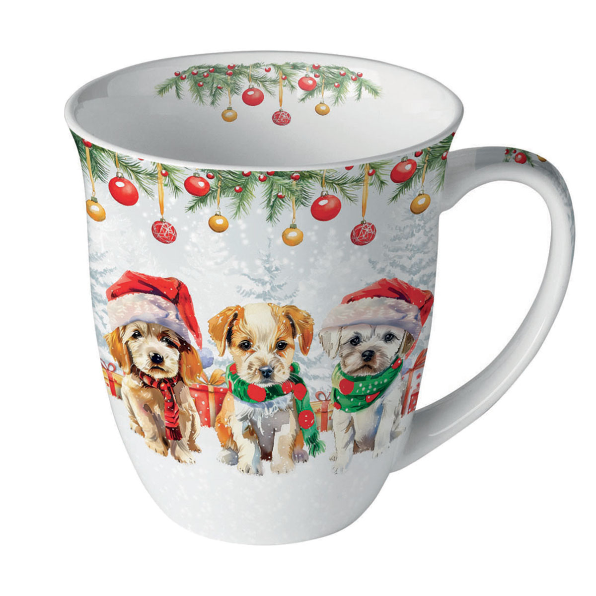Mug en porcelaine Chiots de Nol  0,4 litre