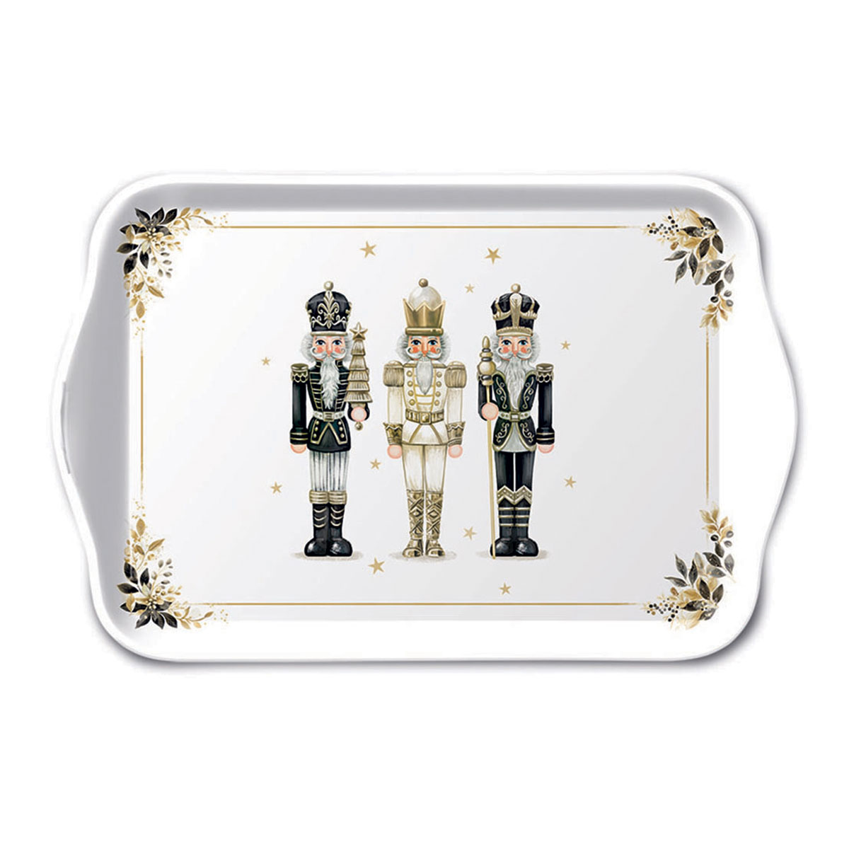 Plateau de No�l � Casse-noisettes 20,5 x 13,5 cm