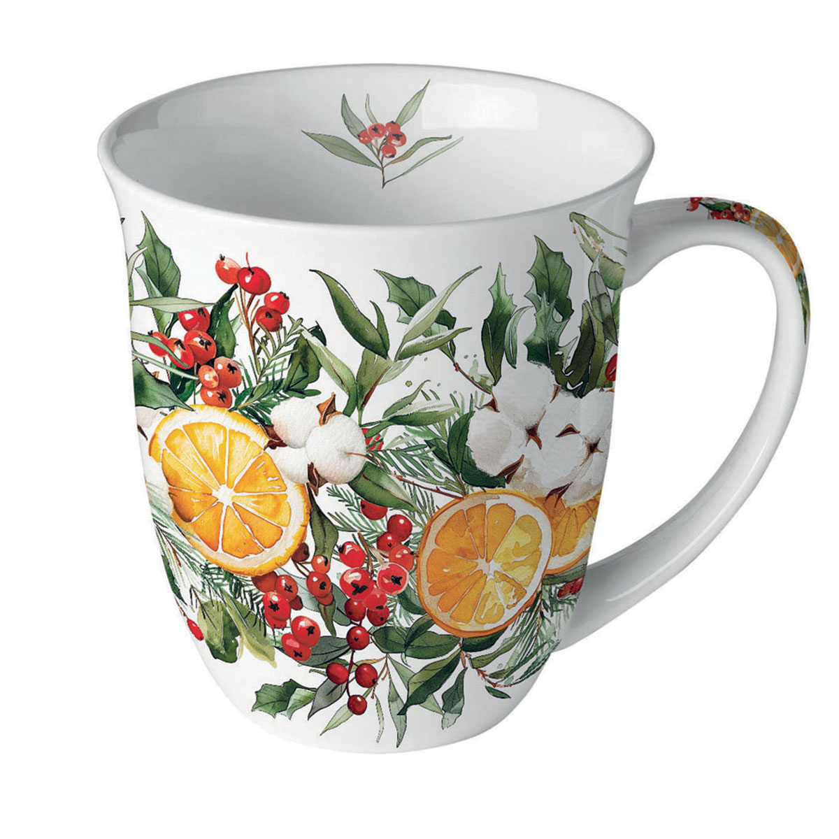 Mug en porcelaine Agrumes et Cotons  0,4 litre