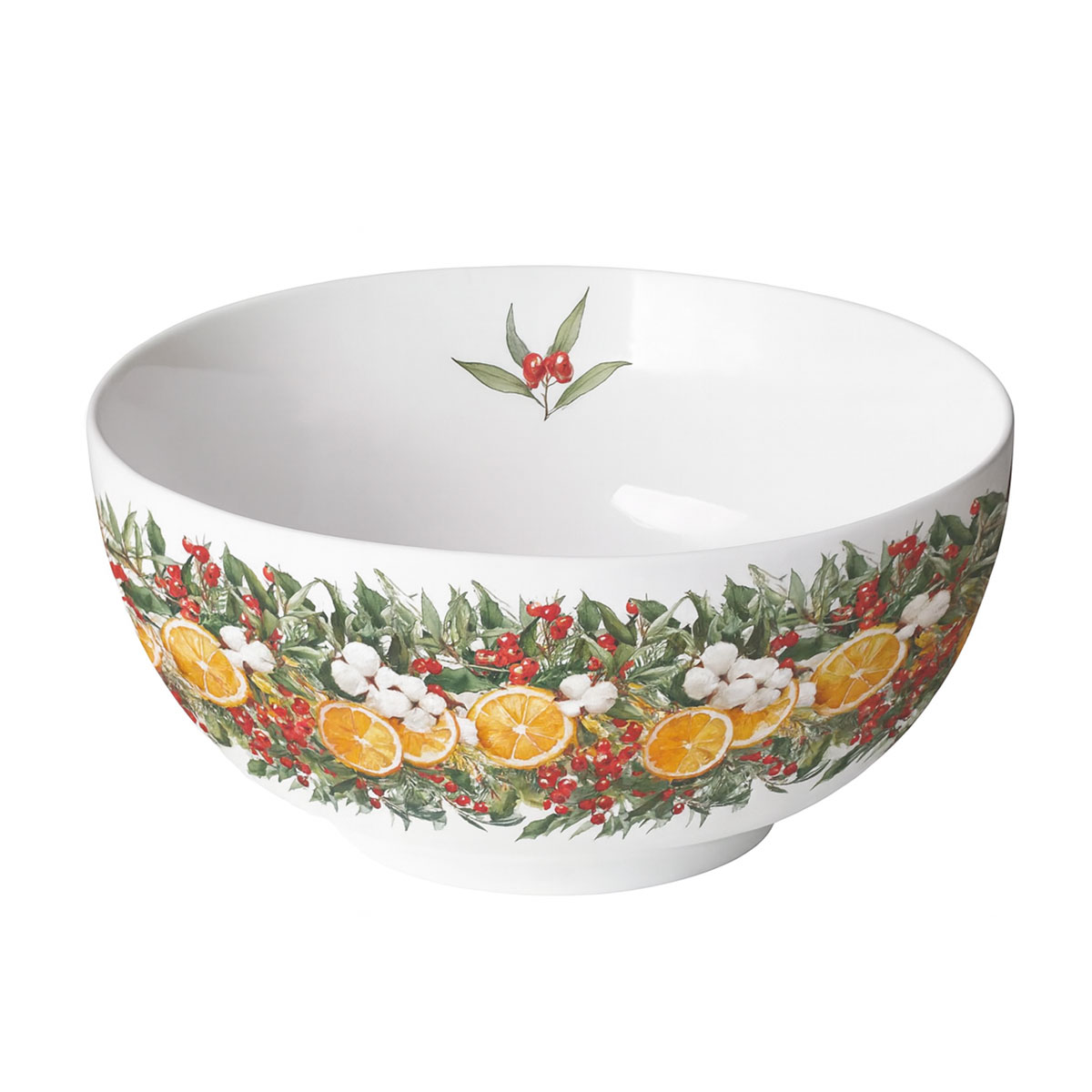 Bol en porcelaine fine Fruits dHiver  0,40 L