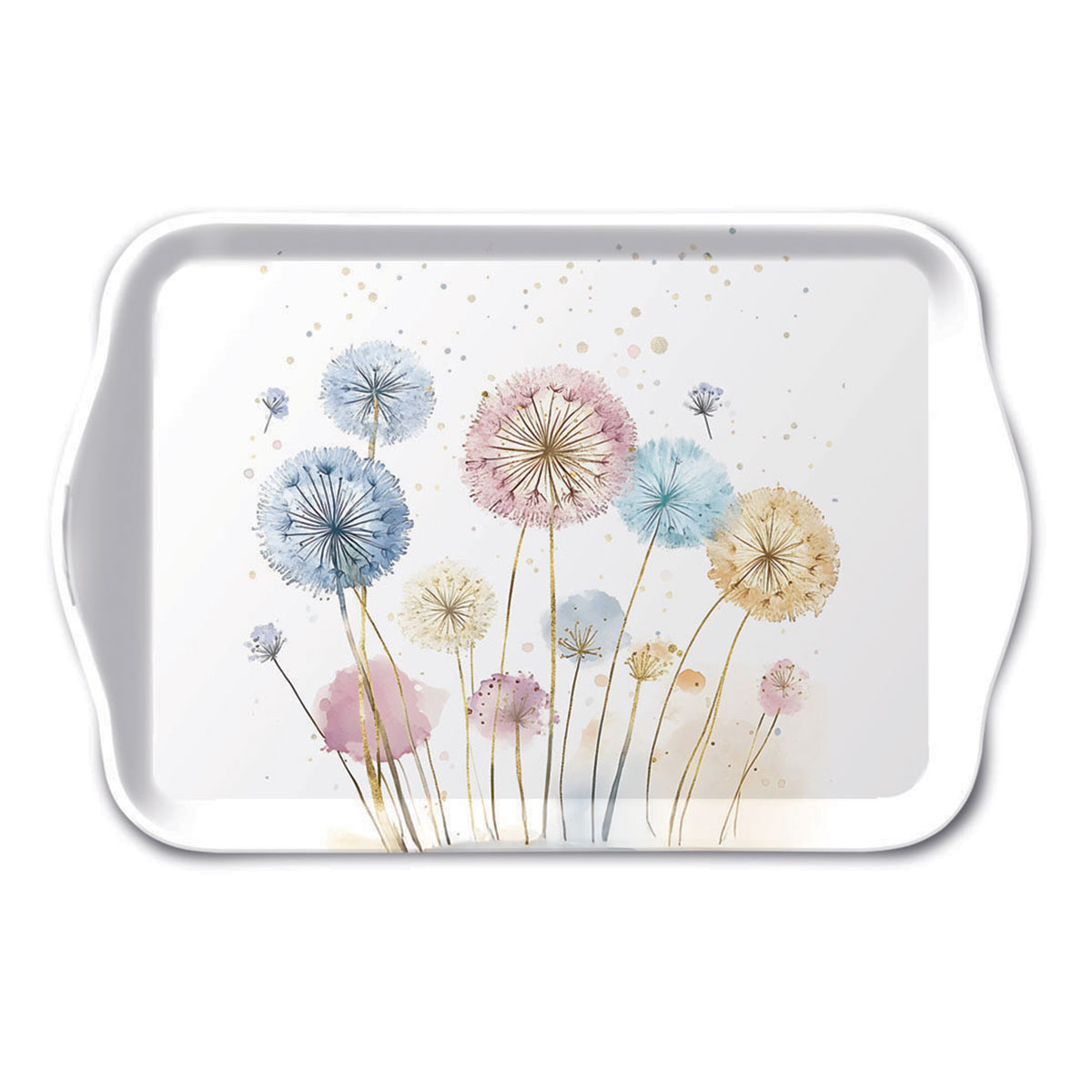 Mini plateau pissenlits pastel