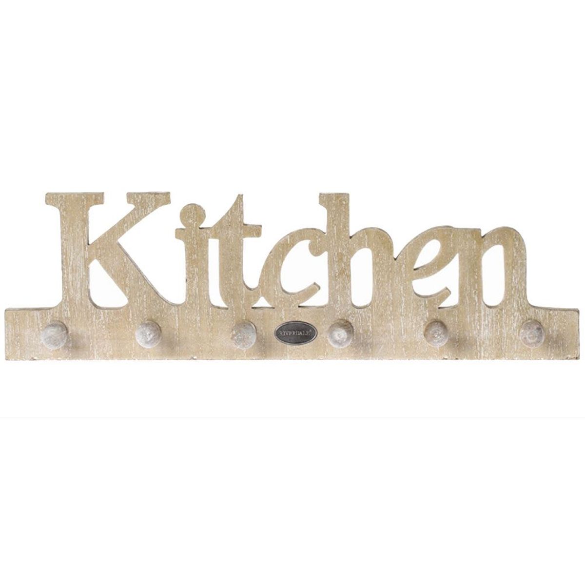 Pat�re de cuisine en bois patin� blanc