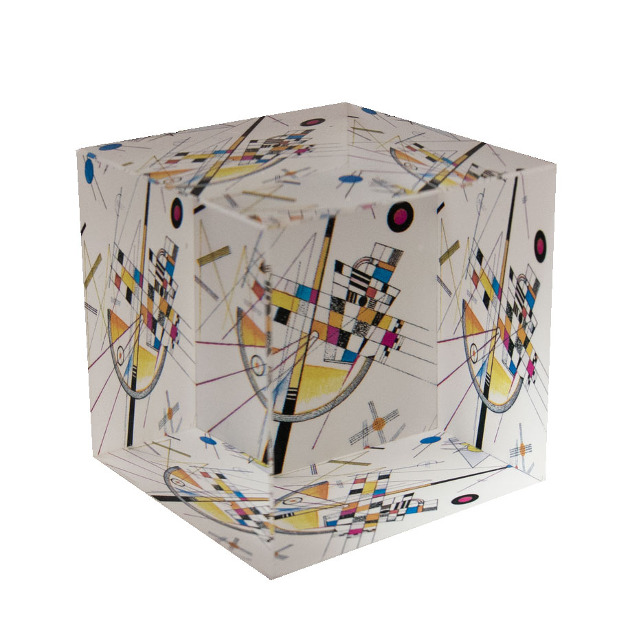 Presse-papiers Kandinsky Composition VIII en Verre