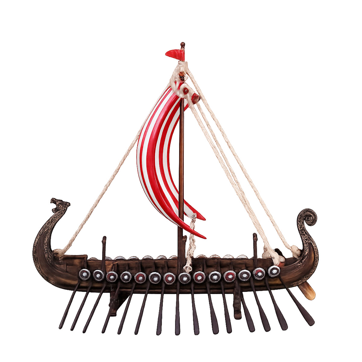 Drakkar Viking � Figurine d�corative bateau viking 18 cm