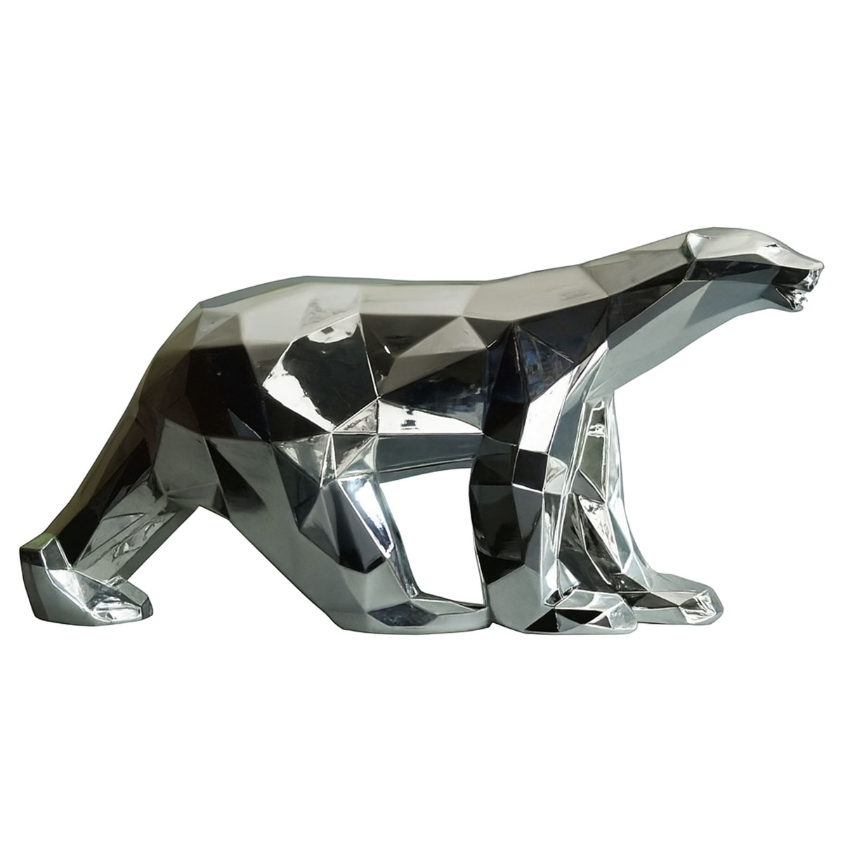 Figurine Orlinski  Ours Pompon Silver