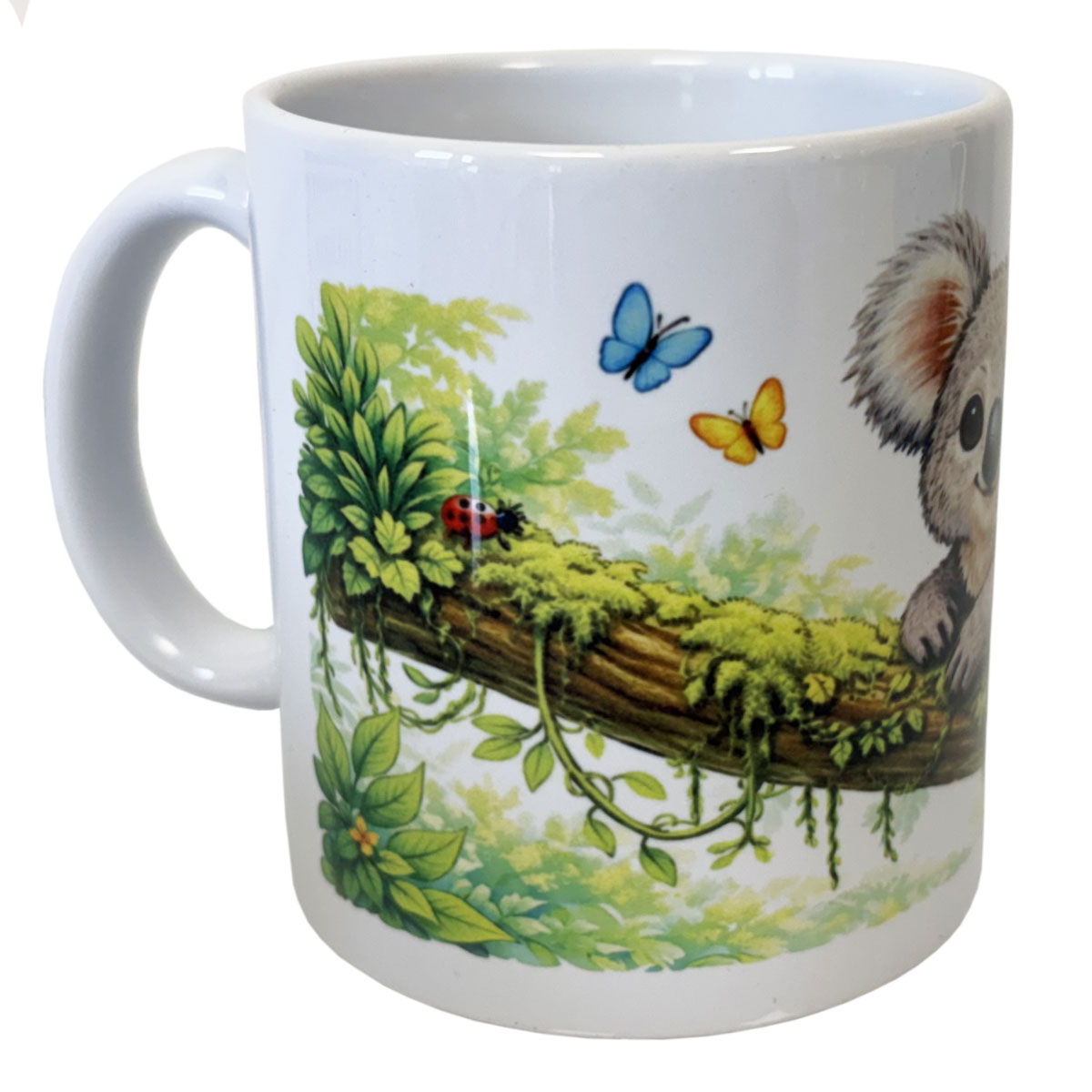 Mug en c�ramique � Koala & nature po�tique