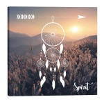 Cadre attrape-r�ves Spirit Boho Indien 40 x 40 cm