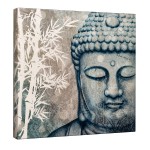 Petit cadre en toile Bouddha zen 20 x 20 cm