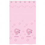 Voilage Barbapapa Love  oeillets