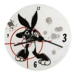 Horloge Bugs Bunny Cible verre