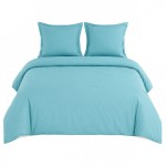 Housse de Couette 80 fils Coton percale 140 x 200cm Lagon