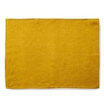 Ensemble de 6 sets de table en lin lav - Romance Gold