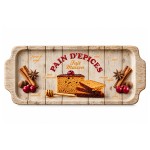 Plat � cake Pain d��pices en c�ramique 33 x 15 cm