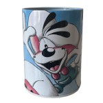 Pot � crayons Diddl en m�tal color� � Hauteur 10 cm