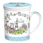 Tisanire Paris Bucolique avec infuseur