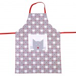 Tablier de cuisine Chat Coeur Taille Adulte