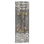 Cadre boho fl�ches Dream Love en toile 30 x 90 cm