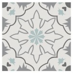 Stickers carreaux de ciment 15 x 15 cm - par 6