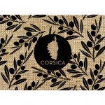 Set de table en toile de jute - Corse - Brins d'Oliviers