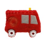 Bouillotte noyaux de cerise  Camion de pompier  15 x 17 cm