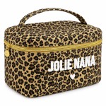 Vanity l�opard Jolie Nana avec inscription tuft�e