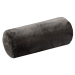 Coussin polochon dhoussable en maille Doudou - Taupe