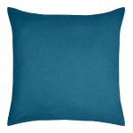 Taie d'oreiller Eden 63 x 63 cm - bleu ptrole