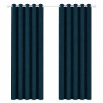Rideau Antonin bleu p�trole 140 x 260 cm