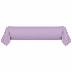 Taie traversin �lys�e parme 45 x 185 cm en coton percale