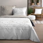 Housse de Couette Amourette + 2 Taies - 240 x 260 cm