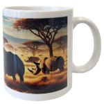 Mug Rhinocros dans la Savane 350 ml