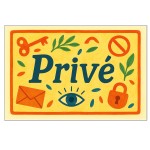 Plaque de Porte en Mtal Priv