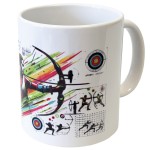 Mug tir  l'arc 350 ml par CBKreation
