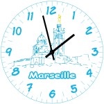 Horloge Ronde Marseille  29 cm