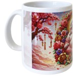 Mug en Cramique Bouddha Rieur Bouddha de l'Abondance  350 m