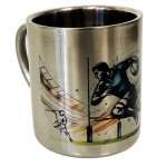 Tasse Rugby  Inox Double Paroi  200 ml