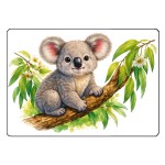 Planche � d�couper en verre � Koala Fleuri