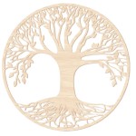 Dcoration murale Arbre de vie en bois 40 cm