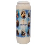 Bougie Neuvaine de protection et sant