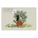 Set de table Chaton sur l'arrosoir  Collection Bug Art