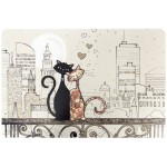 Set de table Chats Amoureux  Paris  Collection Bug Art