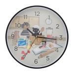 Horloge murale  suspendre  Chaton Ptissier