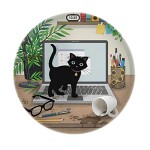 Presse-papier Chaton sur Ordinateur