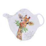 Repose-sachet de th en mlamine  Girafe
