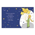 Set de table Bleu Marine Le Petit Prince aux toiles