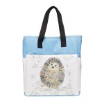 Sac isotherme lunch bag h�risson bleu Kiub 26 x 14,5 x 28,5 cm
