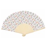 �ventail Le Petit Prince blanc motifs assortis