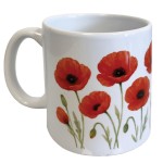 Mug Coquelicots � Mug en c�ramique 350 ml